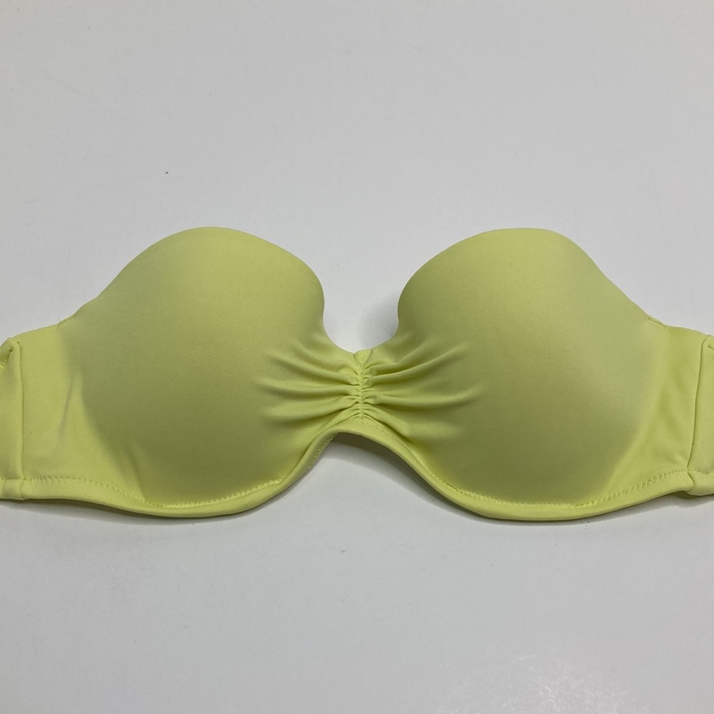 Victoria's Secret | Bandeau Bikini Top | Light Yellow | Size 32D